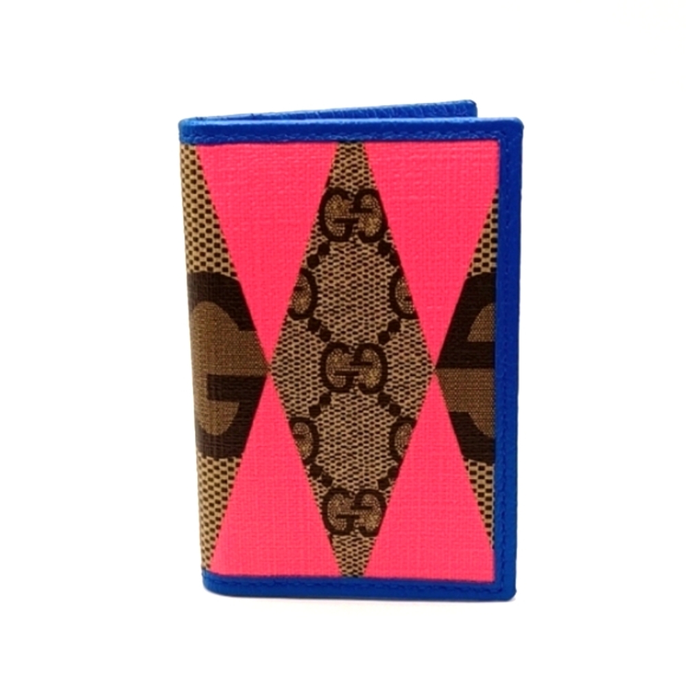 Authentic Gucci Supreme GG Rhombus Card Case